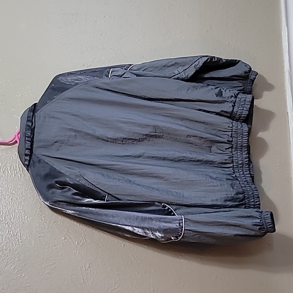 90s Active Frontier Windbreaker Jacket Silver/metallic Color Women's Med… - Picture 7 of 15